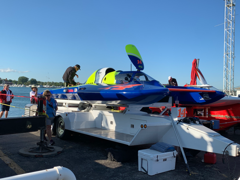 Illustration for article titled Hydroplane Racing in Detroit